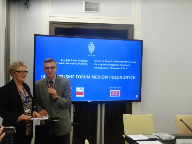 'Rodacy' na III Europiejskim Forum Mediów Polonijnych